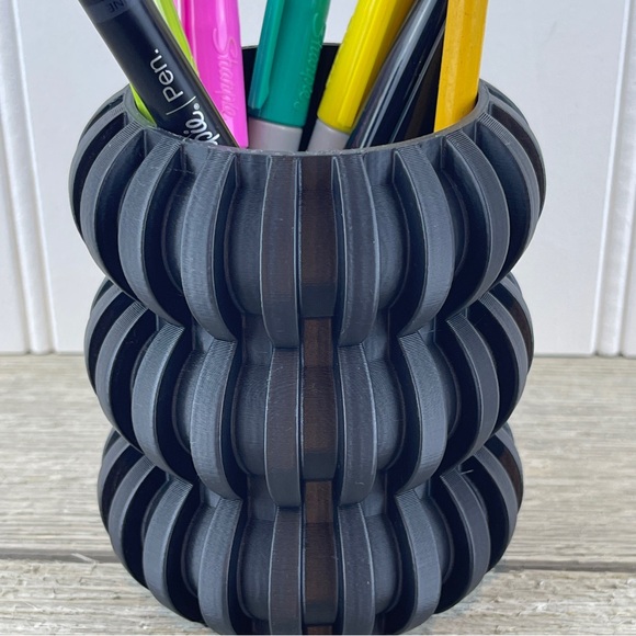 Unique  Pen Holder, The Renio Pen Holder, Pencil Holder, Pen Cup - Picture 2 of 5